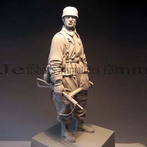 

Фигурка солдата из смолы, модель десантников, 1/16