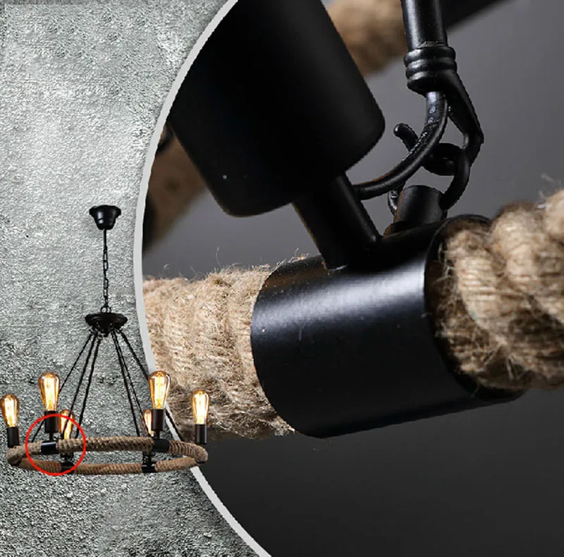 Американская люстра в стиле Маджонга ретро светильник для ресторана бара