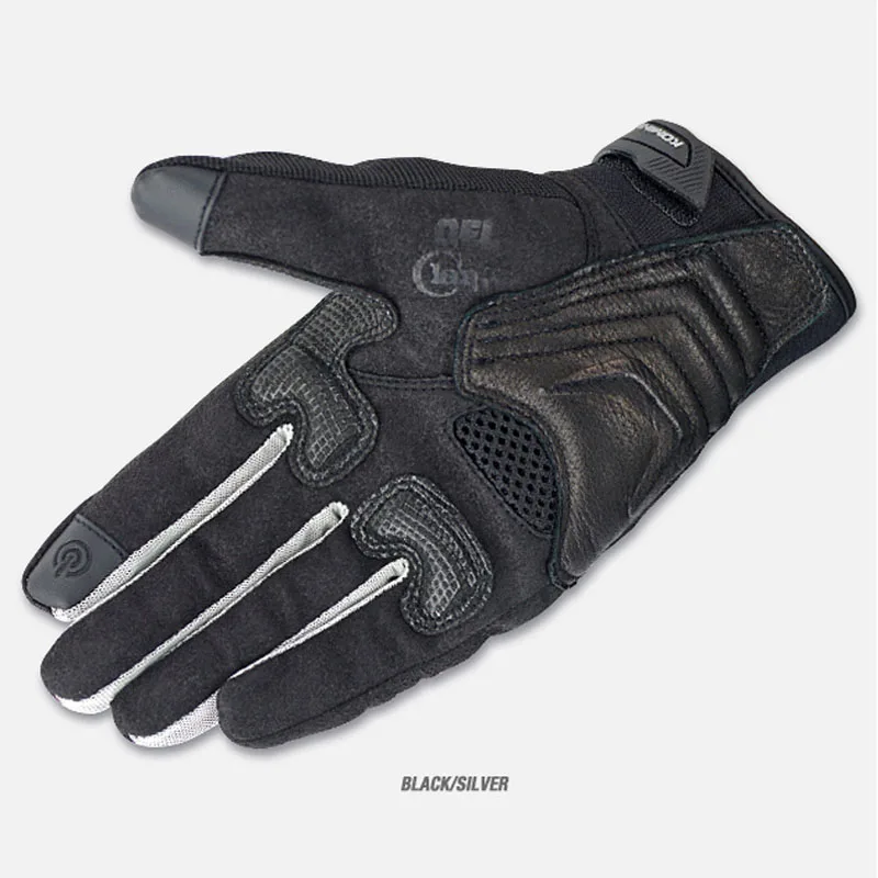 KOMINE сенсорный экран Кожа 3D сетчатые вентиляционные отверстия дышащие