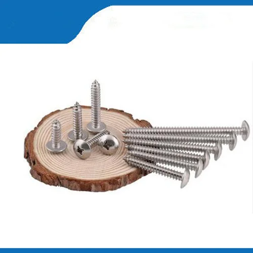 Саморезы для дерева с плоской головкой Phillips саморезы из нержавеющей стали 304 M3 *