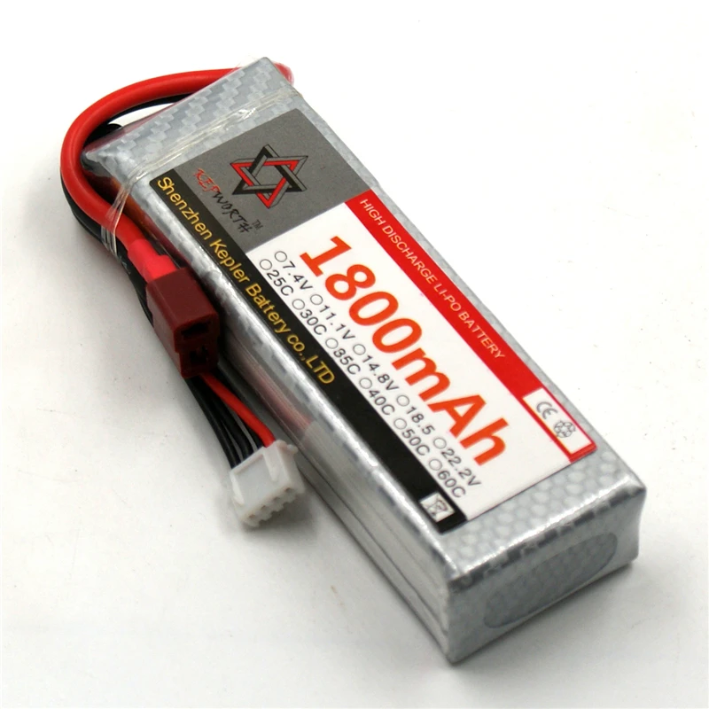 3S 11 1 V RC Lipo батарея 1800mAh 25C 35C 60C литий полимерный аккумулятор для автомобиля