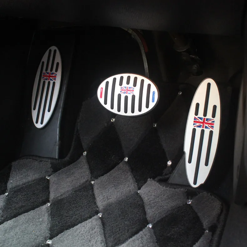 Автомобильный ускоритель Юнион флаг педаль Pad модуль для Mini Cooper R56 R60 F56 |