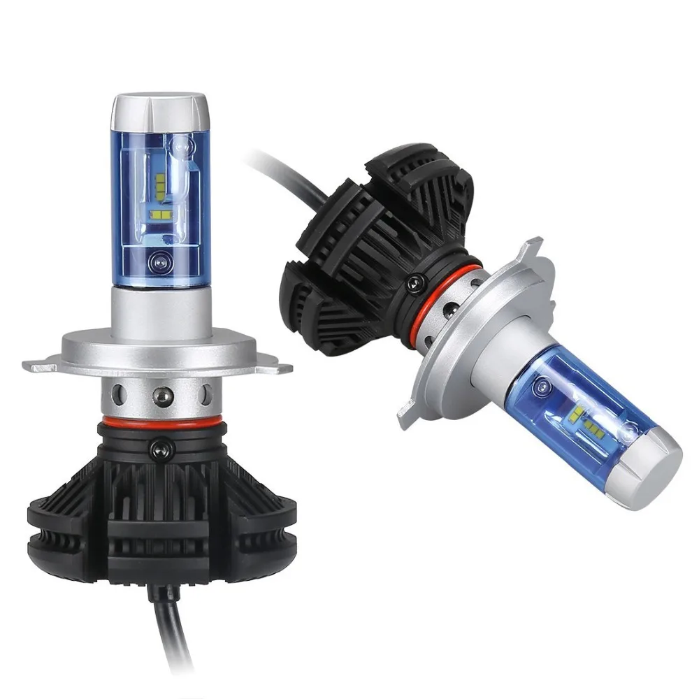 Противотуманные дневные ходовые огни для автомобиля 1 пара H4 H7 H11 Φ 50 Вт 6000 лм H8 H9