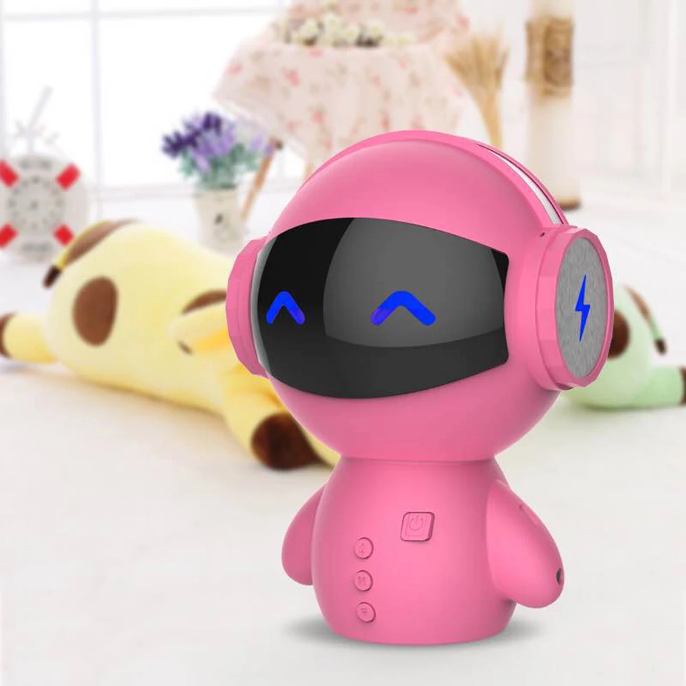 Toobukk Портативный M10 умный робот Беспроводной Bluetooth Динамик Поддержка TF карты/AUX