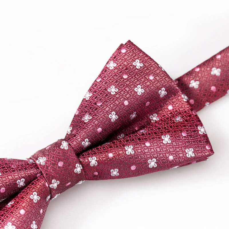 SALE New 2019 High Quality Designer brand Bow Tie Red Floral Men's Ties for Weddings Formal Business Mens Bowtie Gift Box | Аксессуары