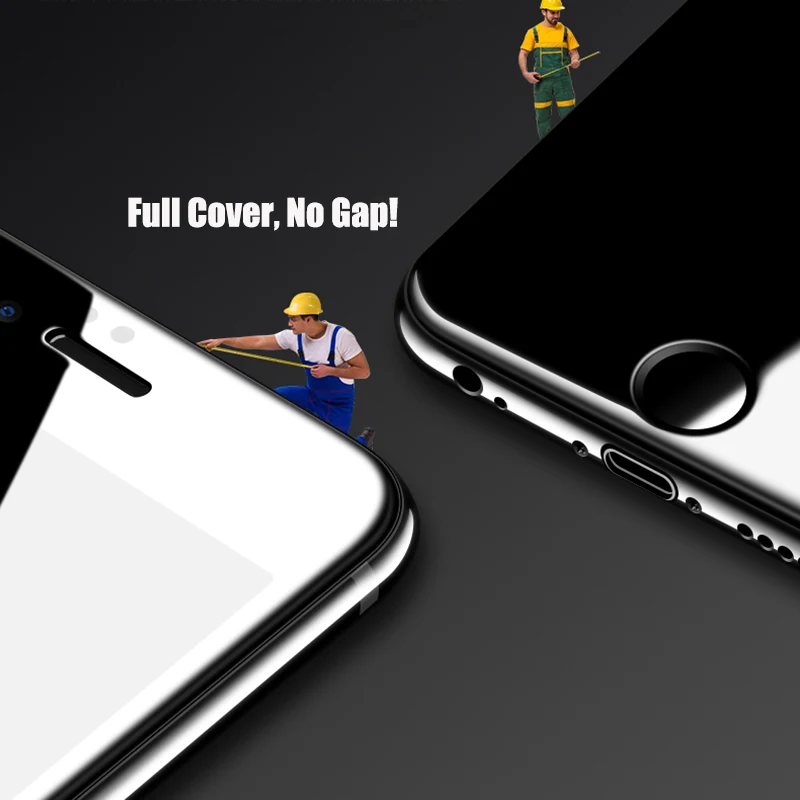YAMIZOO стекло на iPhone 7 6 Закаленное Защитная пленка полное покрытие 9D для 8 Plus X XR XS