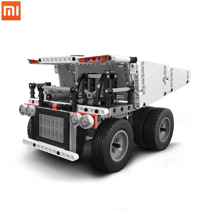 Xiaomi toys Mitu строительные блоки Шахта грузовик детский блок автомобиль и игрушки блок транспортных средств грузовик модель сборки строительный блок