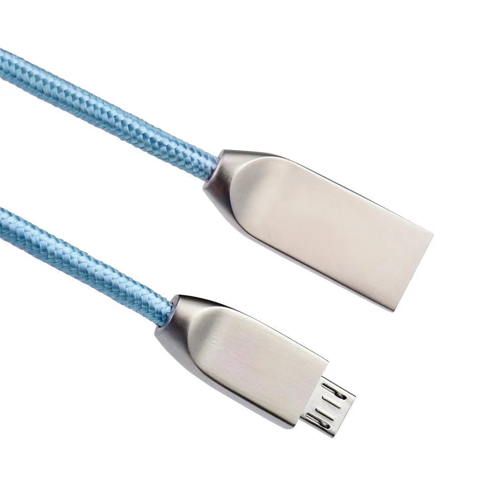 EPULA новый микро USB кабель сплав нейлон Быстрая зарядка синхронизации мобильный