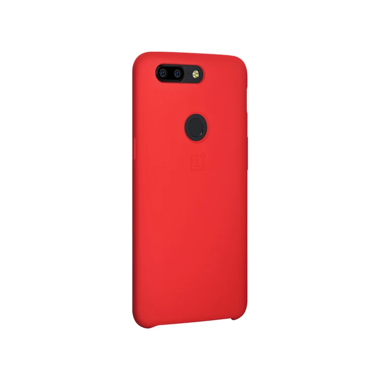 Oneplus 5T силиконовый чехол официальный защитный чехол красный цвет One Plus 5T Coque Oneplus5t Funda Oneplus five