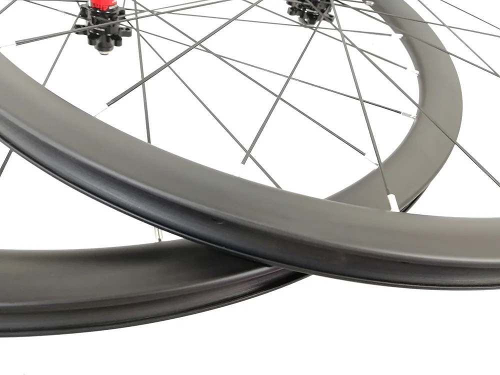 35MM Road Disc Brake wheelset Clincher Tubeless Cyclocross bike carbon wheel 700C U shape symmetrical rim 26mm wide | Спорт и