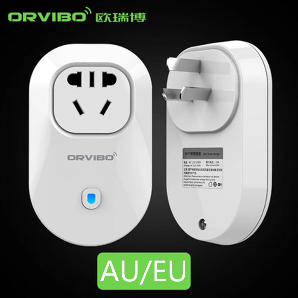 Умная розетка Alexa & Google Home Orvibo S20C стандартная умная с Wi Fi/4G дистанционным