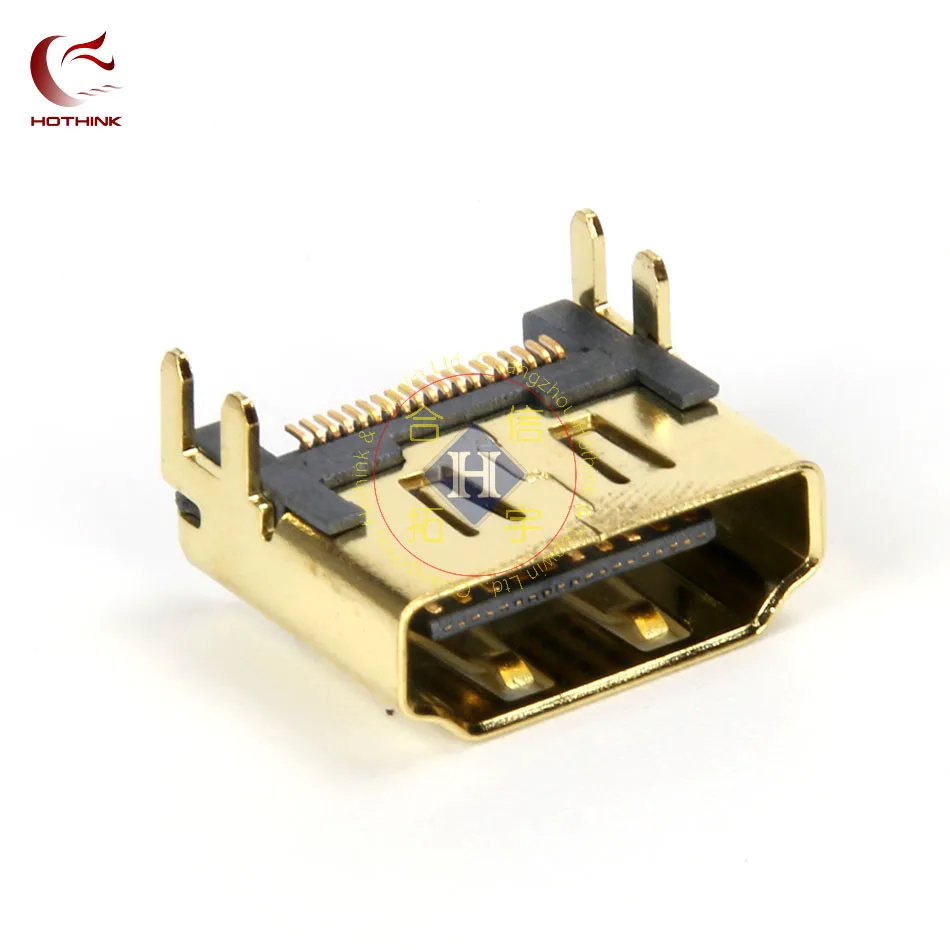 Коннектор HOTHINK 10 шт./лот с гнездом HDMI для консоли PS4 Playstation 4|connector hdmi|connector jackconnector 1/4