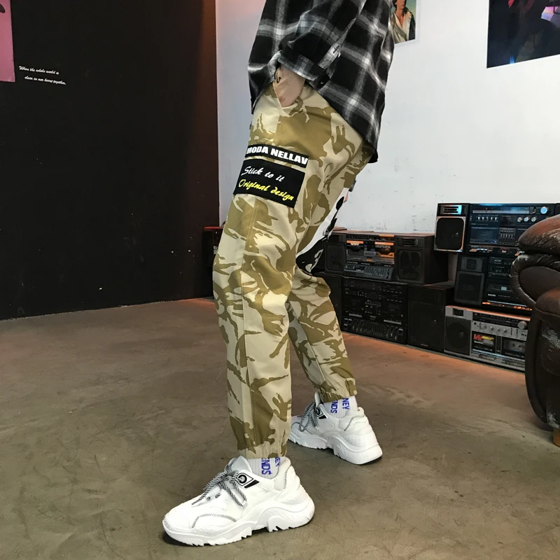 Ins Exceed Fire Hip-Hop уличная камуфляжные брюки мужские легкие для отдыха корейский