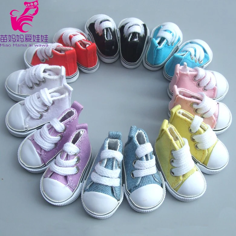 Парусиновая обувь для шарнирной куклы 5 см|doll shoes|doll shoes wholesalefashion doll |