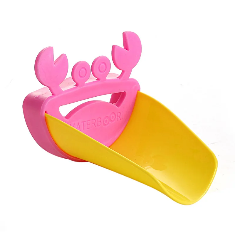 Hot Selling Bathroom Sink Faucet Chute Extender Crab Children Kids Kitchen Washing Hands Convenient For Baby Helper | Дом и сад