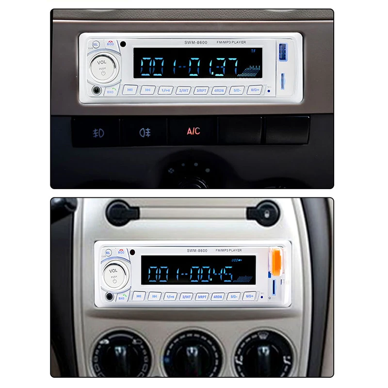 ANLUD Bluetooth Автомобильный mp3 плеер стерео аудио fm радио Музыка Радио Кассетный