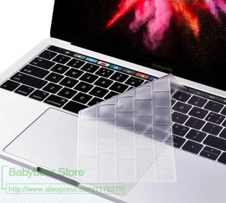 Защитный чехол для клавиатуры Macbook Pro 13 3 дюйма и 15 4 с сенсорной панелью версия США