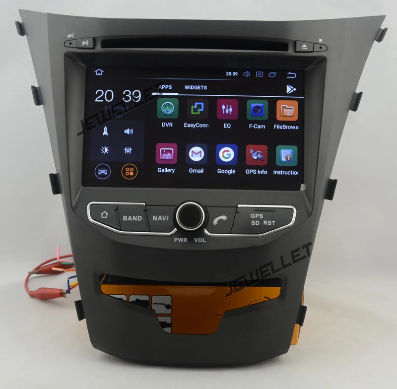 Octa core IPS экран Android 10 автомобильный DVD GPS Радио Навигация Для Ssangyong Korando новый Actyon 2014