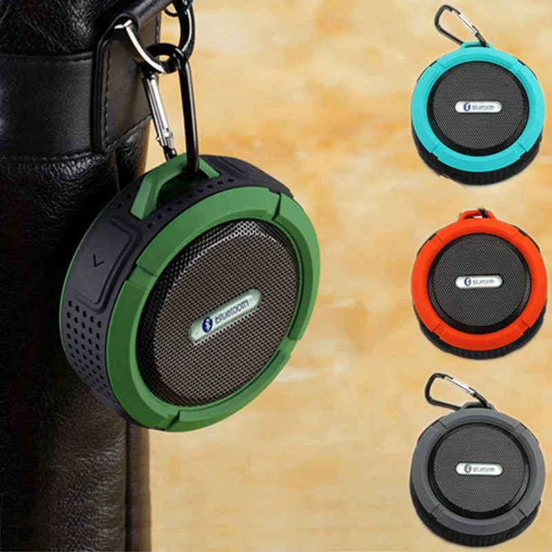 Icoque водонепроницаемый динамик Bluetooth Мини беспроводной сабвуфер с микрофоном для