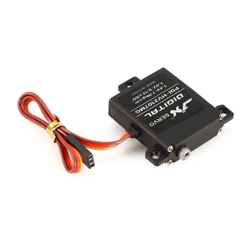 JX PDI HV2107MG 7 9 кг рулевой крутящий момент Мини цифровой металлический редуктор