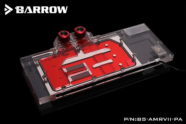 Блок для воды BARROW AMD Radeon VII Creater Edition полный блок GPU поддержка оригинальной задней