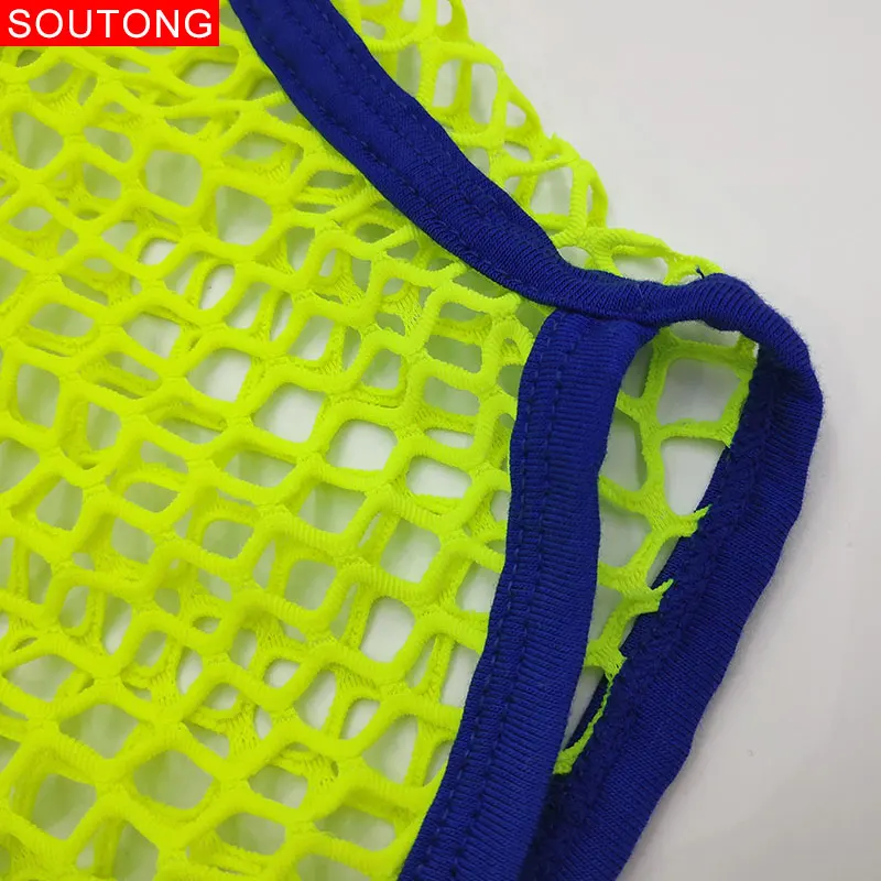 Мужские однотонные сетчатые прозрачные дышащие ультратонкие сексуальные