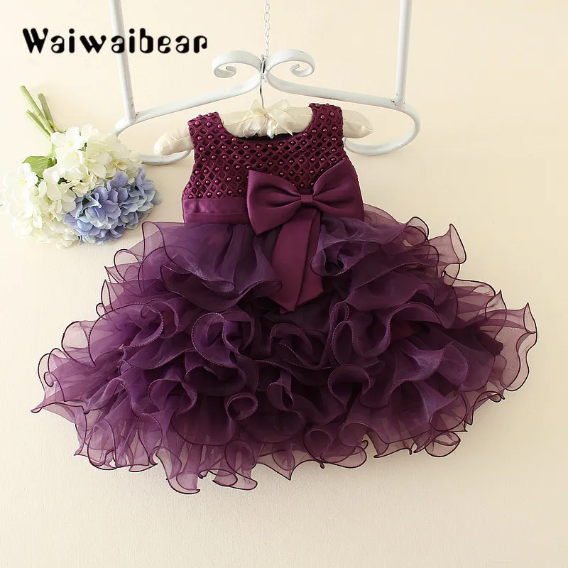 Fancy Kids Unicorn Dress for Girls Embroidery Flower Ball Gown Baby Girl Princess Dresses For Party Costumes | Детская одежда и