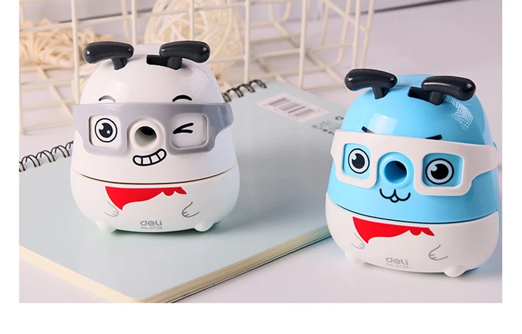 Новинка, точилка для карандашей в виде животных, собак, милые Kawaii, Детские ручные механические точилки для карандашей, школьные канцелярские принадлежности, подарки