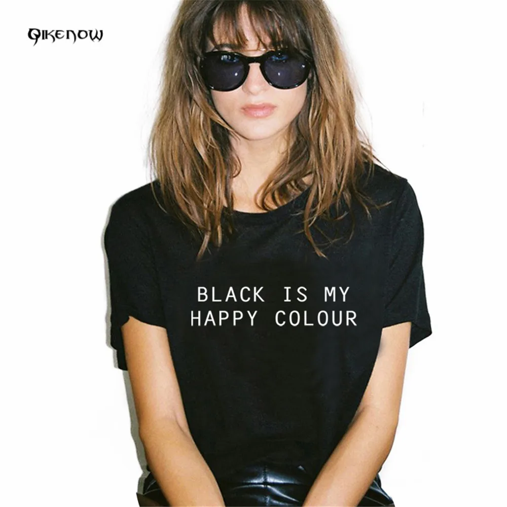 Qikenow Camisetas Mujer Verano 2018 т рубашка Для женщин Летний Топ Harajuku Забавные футболки