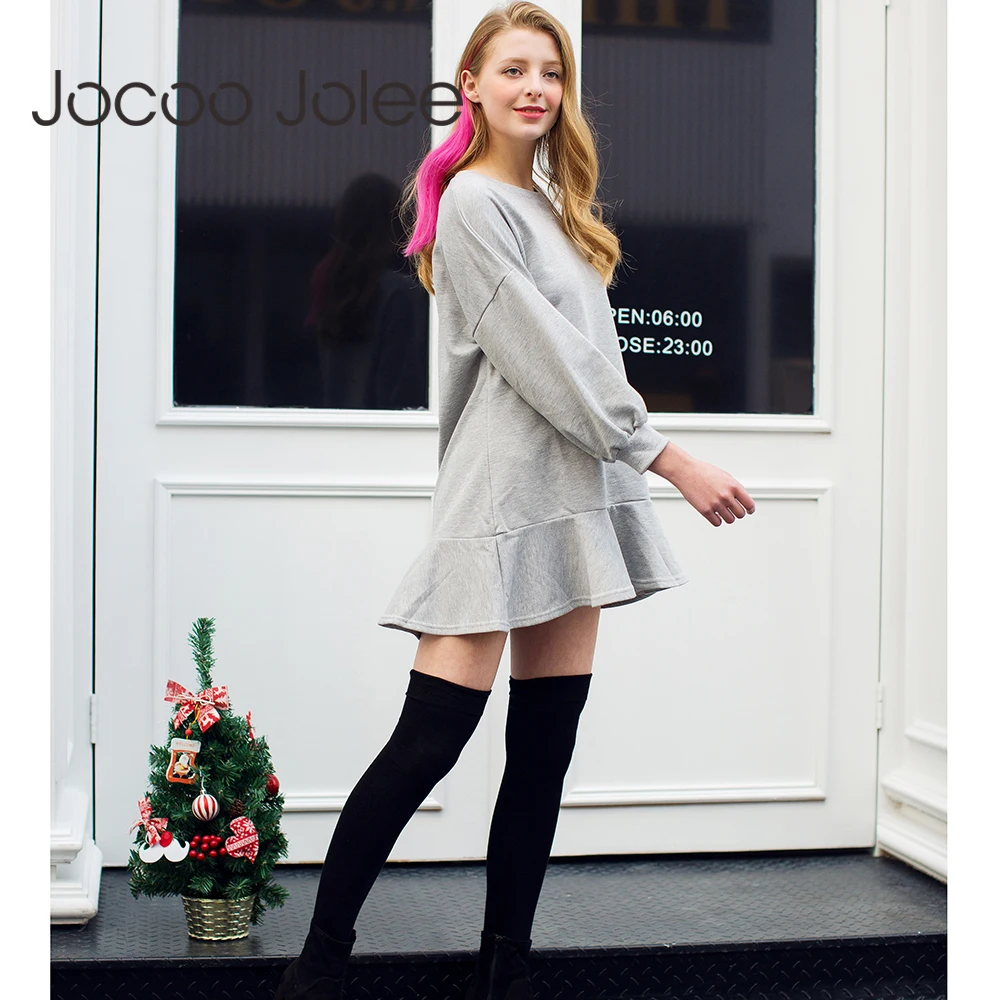 Jocoo Jolee, женские теплые леггинсы из хлопка, повседневная одежда, эластичные тонкие леггинсы, бархатные плотные длинные штаны, женские весенние леггинсы