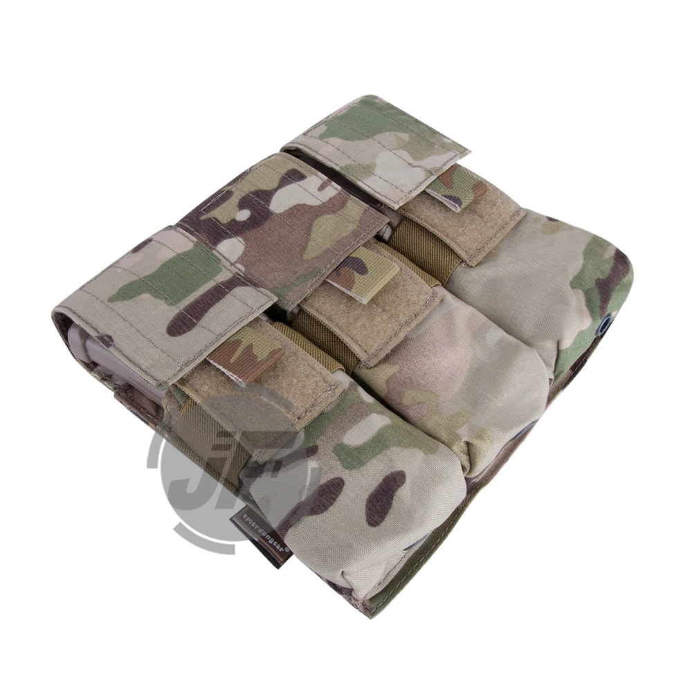 Emerson Тактический 5,56. 223 тройной подсумок Emersongear MOLLE PALS патроны держатель подсумок для M14 M16 ar15-мультикам