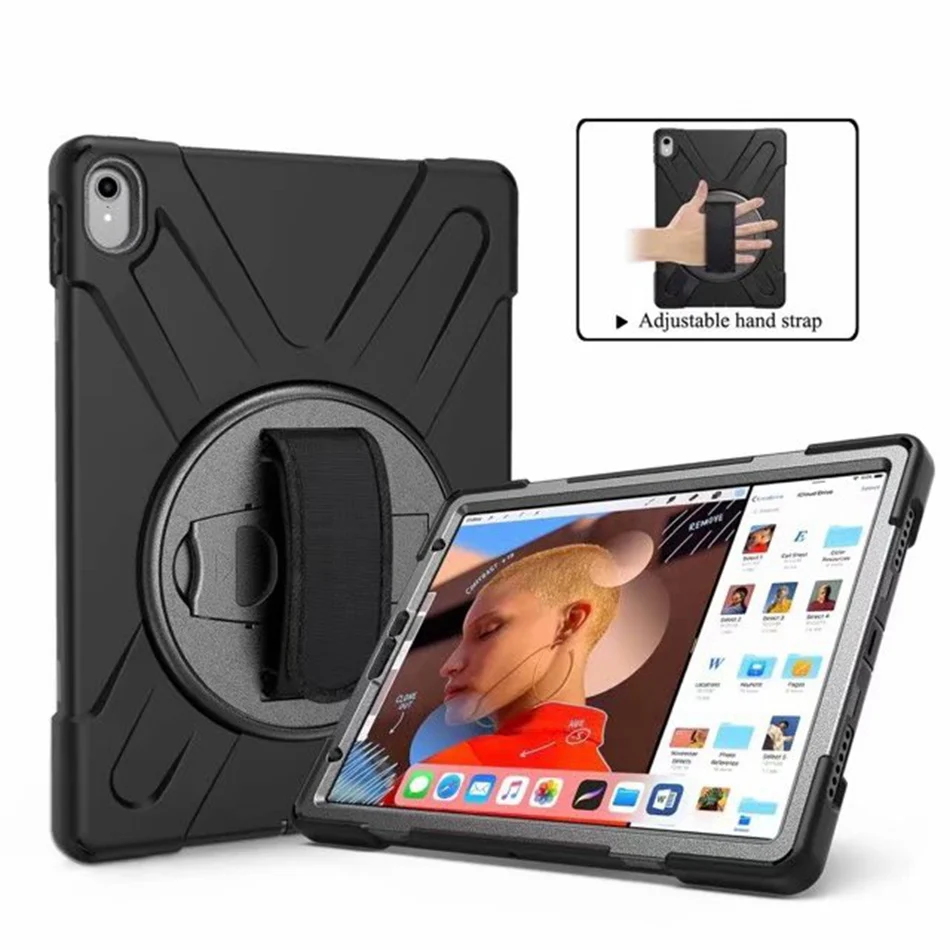Для ipad pro 11 чехол сверхмощный противоударный ремешок для ipad pro 11 '' Kickstand Hybrid дети Безопасный Броня Чехлы для планшетов