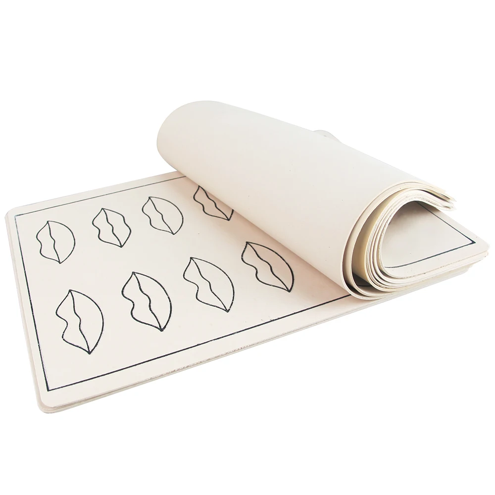 5/10/15/30PCS Professional Lip Mouth Tattoo Practice Skins Cosmetic Permanent Makeup Fake Lip Practice Skin Supply Free Shipping