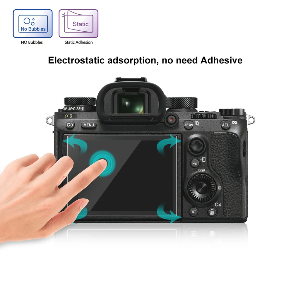 Прозрачное стекло ЖК экран Защитная пленка для Sony ILCE 9 A9 A6000/A6500 RX100/A7M2/A7R/A7R2 камера