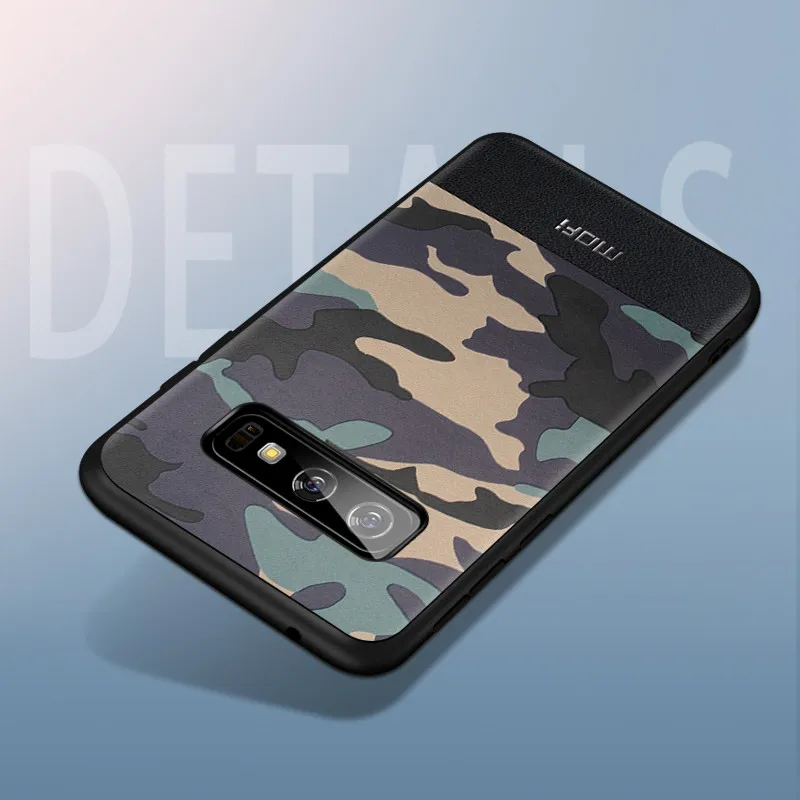 Camouflage green S10+ чехол для samsung s10 чехол Защитный Камуфляжный узор для samsung galaxy s10e чехол coque galaxy s10 plus чехол s - Цвет: Camouflage green