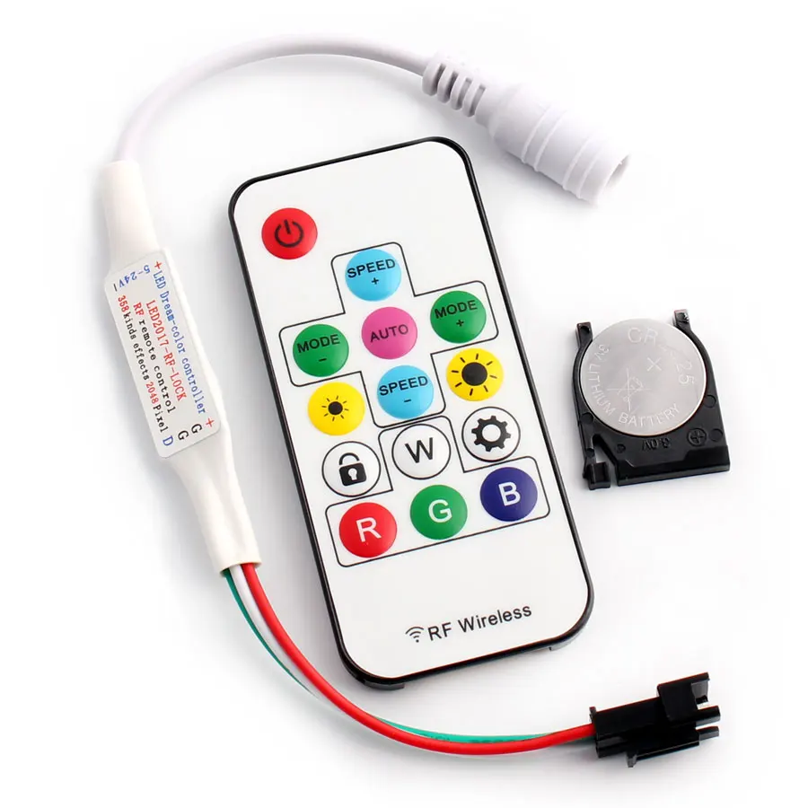 DC 12 В светодиодный RGB контроллер 14key mini WS 2812 b 2811 rgbw rgbww пульт дистанционного управления для светильник SP103E 2835 5050 ленточный светильник magic home
