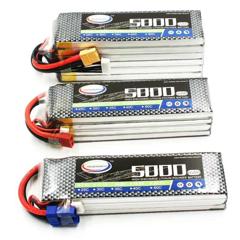 6S 22 2 в 5000 мАч 60C RC игрушка LiPo батарея Li Po для радиоуправляемого дрона вертолета