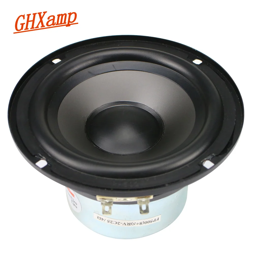 GHXAMP 5 дюймов СРЕДНИЙ динамик низкочастотный бас громкоговоритель 4ohm 25 Вт