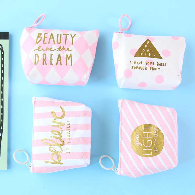 Милые дети портмона держатель милых животных Для женщин Мини Изменить Кошельки