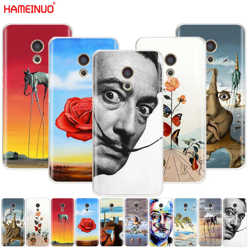 Чехол для телефона HAMEINUO Salvador Dali чехол Meizu M6 M5 M5S M2 M3 M3S MX4 MX5 MX6 PRO 6 5 U10 U20 note plus|Бамперы|