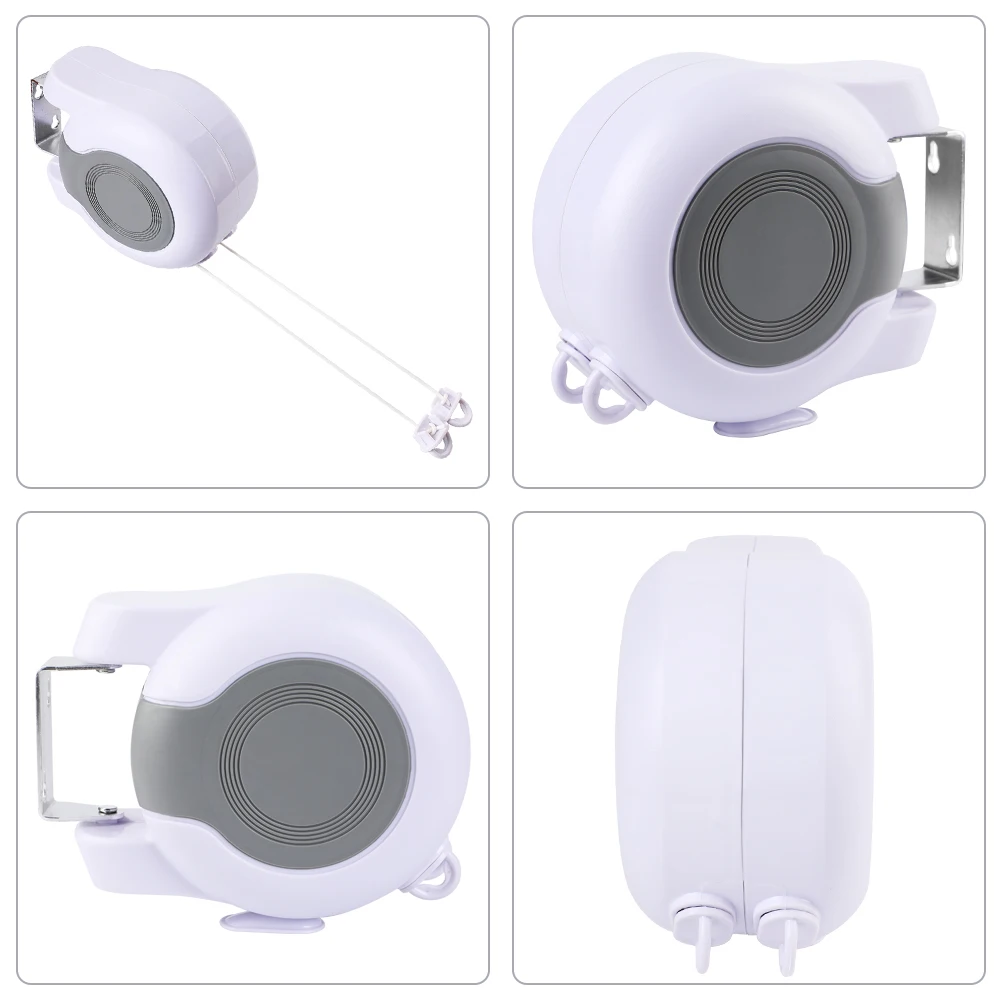 26 м Выдвижная Веревка для белья линия одежды наружное настенное крепление