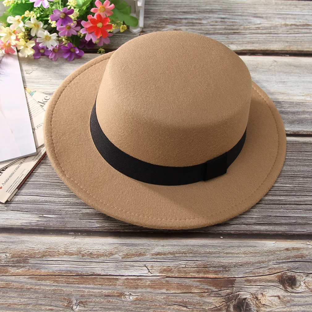 Fedora шляпы для женщин Имитация шерстяные мягкие шляпы Панама фетровая шляпа зимние мужские черные красные джазовые шляпы Trilby Chapeau Femme Повседневные шапки