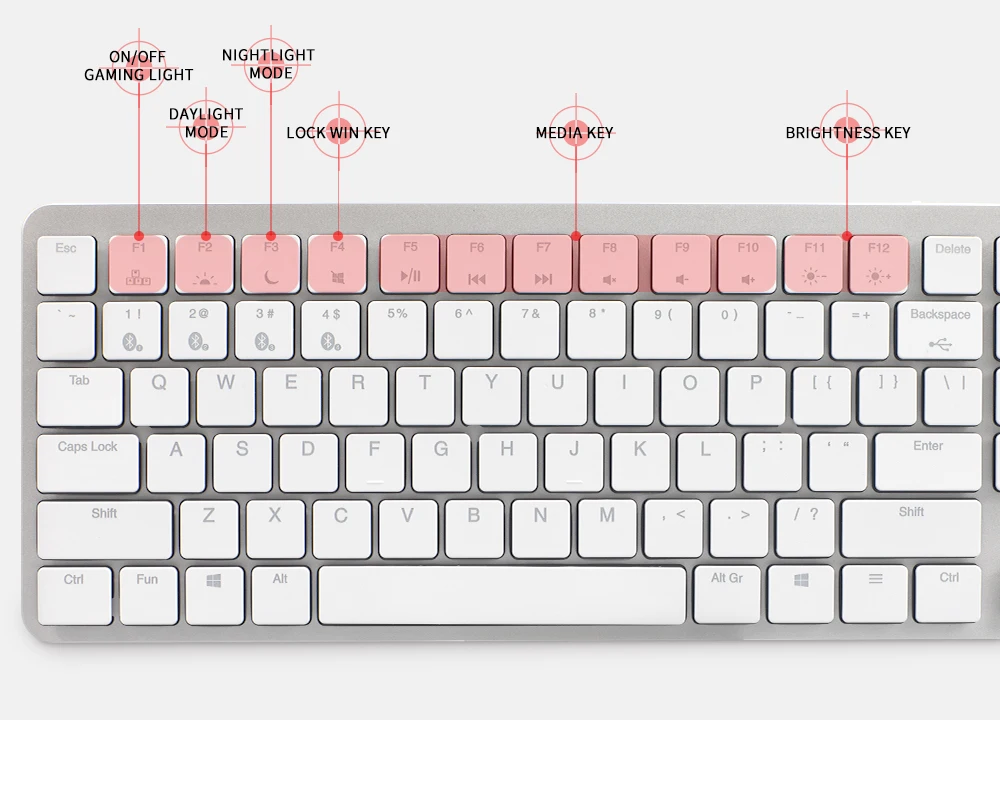 Hexgeards X1 Bluetooth клавиатура RGB подсветка клавишные колпачки из ПБТ переключатель kailh клавиатура Беспроводная портативная механическая клавиатура
