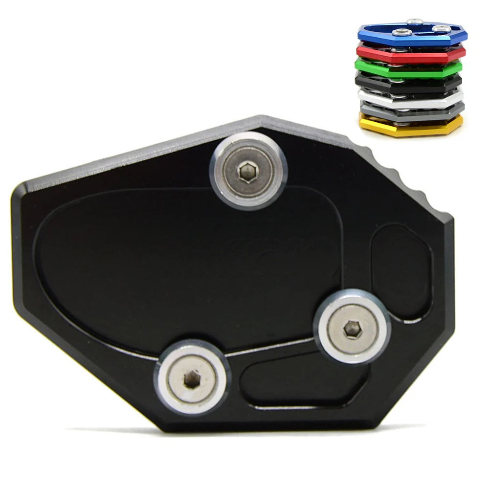 

Motorcycle Kickstand Side Stand Enlarge Pad Extension Support Plate For yamaha MT07 MT 07 MT-07 2014 2015 FZ6R FZ 6R XJ 6 XJ6