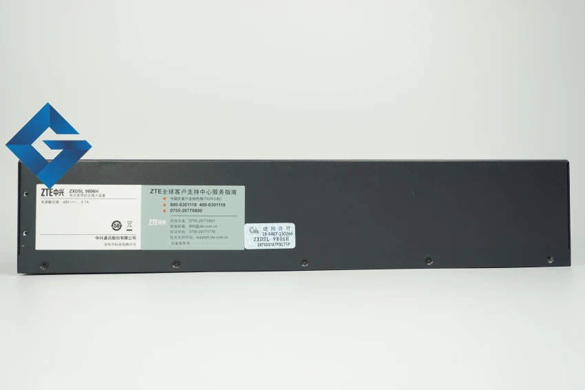Оригинальный ZTE ZXDSL 9806H рамка машины DSLAM ADSL доступ переключатель мультимедийный