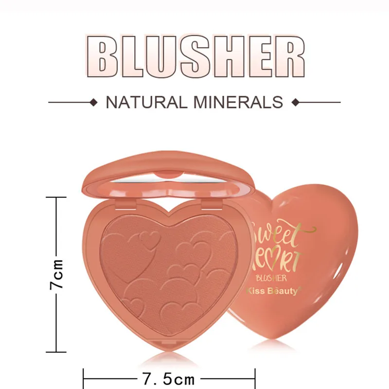 Новинка Румяна Низкая цена Акция богиня 4 Цвет горячая Распродажа румяна в форме