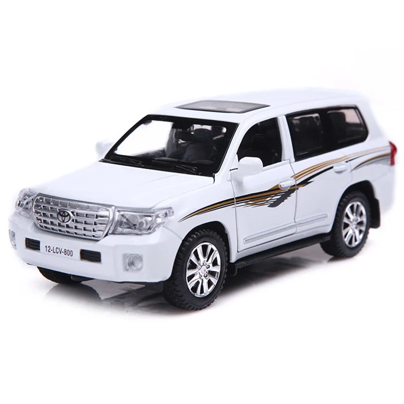 Модель автомобиля LAND CRUISER SUV V8 1:32 Игрушечная модель из сплава с подлинной