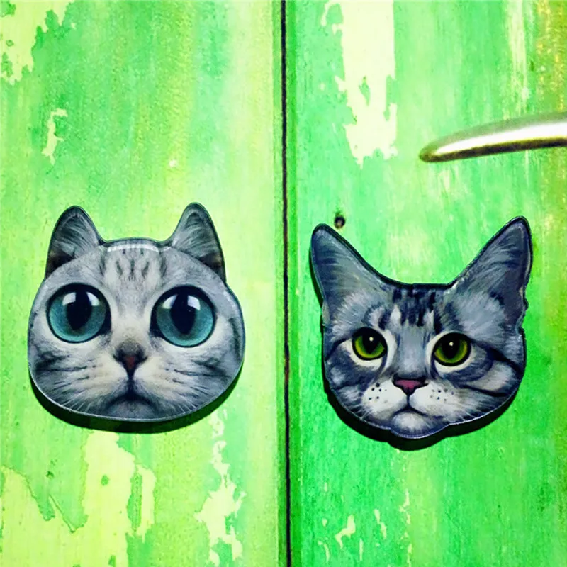 1 шт Meow Star People акриловая брошь значки Pin рюкзак для женщин и мужчин Одежда булавка