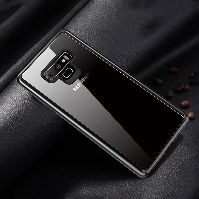 Силиконовый чехол для Samsung Galaxy S9 S8 Plus мягкие чехлы из ТПУ Note 9 8 полная защита