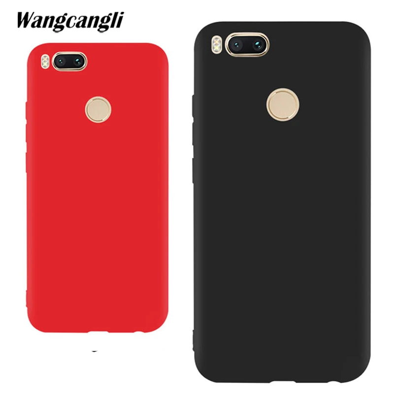 Простой телефонный чехол Wangcangli для Xiaomi mi a1 Высококачественная силиконовая